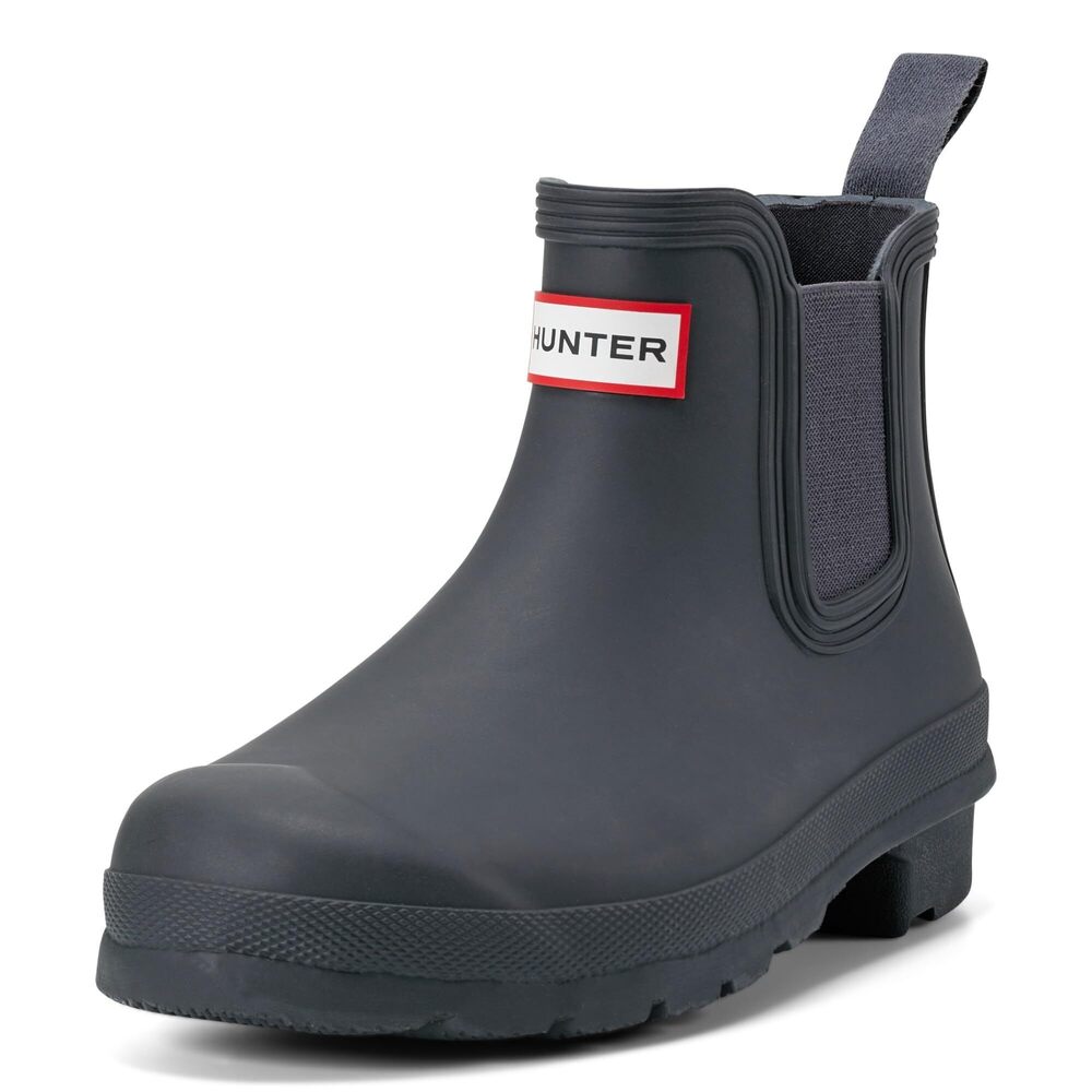 HUNTER WOMEN'S ORIGINAL CHELSEA BOOTS, NAVY, 6 MEDIUM
